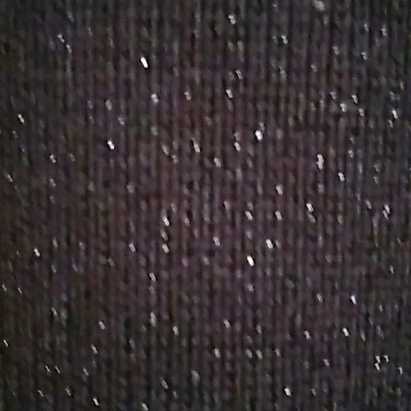 Women's Medium Black Sequined Cardigan Sweater Plus New Sequined Purse - Picture 11 of 13